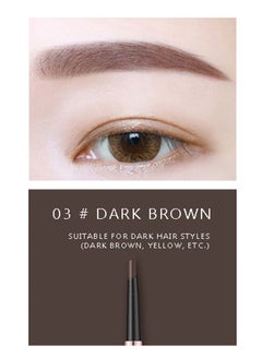 YAQINUO Waterproof Eyebrow Pencil Dark Brown  - Image 4