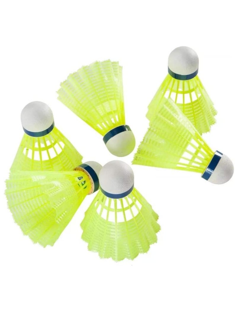 Yonex Mavis 300 Badminton Shuttlecock | Pack of 6 | Nylon Skirt | Close to Feather Flight | Durable & Cost Effective | Perfect for Practice | Medium Speed ​​| Yellow  - Image 2