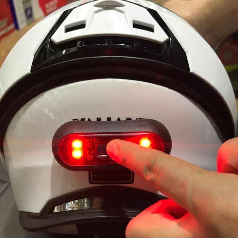 Motorcycle Helmet Night LightUniversal LED Helmet Taillight USB Rechargeable