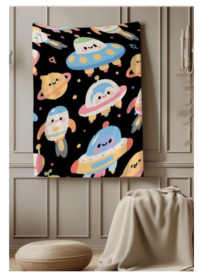 general Children's or student cartoon flannel thin blanket (warm and comfortable, suitable for sleep, games) 100cm*150cm - Image 4