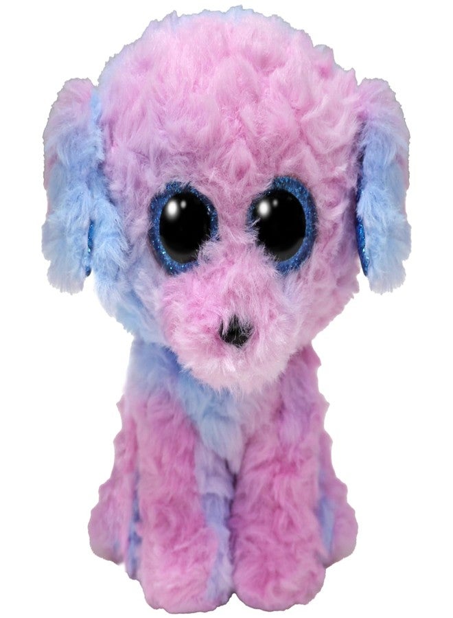 Ty Beanie Boos - Poodle Flora with Big Bright Blue Eyes, The Plush with Big Bright Eyes - 15 cm - T37389 - Image 1