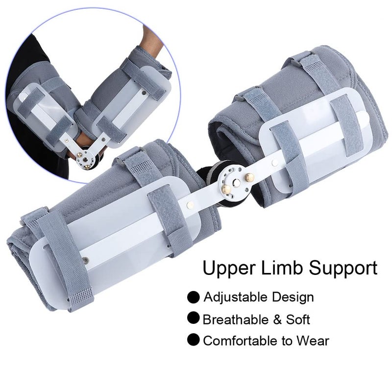 كلاراكو klarako مثبت الكوع، دعامة ما بعد الجراحة لمرفق الكوع، دعامة الطرف العلوي، واقي تثبيت كسور الساعد، دعامة مفصل الكوع، مصحح دعامة الذراع، جبيرة (L) - Image 4