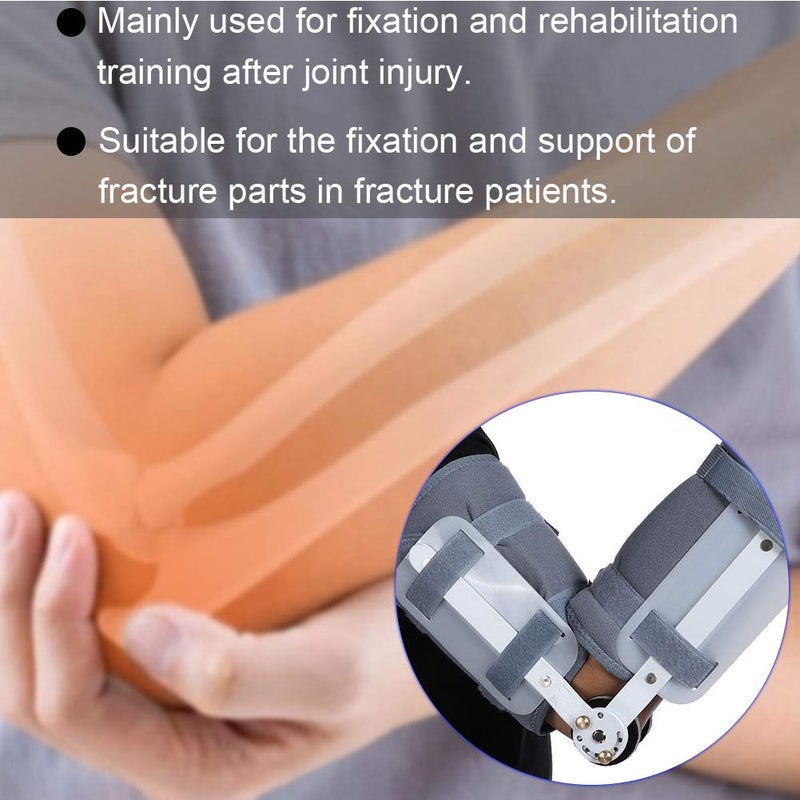 كلاراكو klarako مثبت الكوع، دعامة ما بعد الجراحة لمرفق الكوع، دعامة الطرف العلوي، واقي تثبيت كسور الساعد، دعامة مفصل الكوع، مصحح دعامة الذراع، جبيرة (L) - Image 2