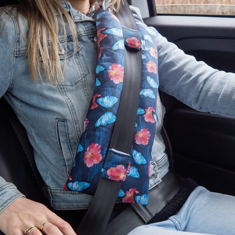 Mastectomy Pillow Post Heart Surgery Seatbelt Pillow Port Pillow for Chemo Patients Hysterectomy Recovery Csection Recovery Pacemaker Seatbelt Protection Great Breast Cancer Gifts for Women