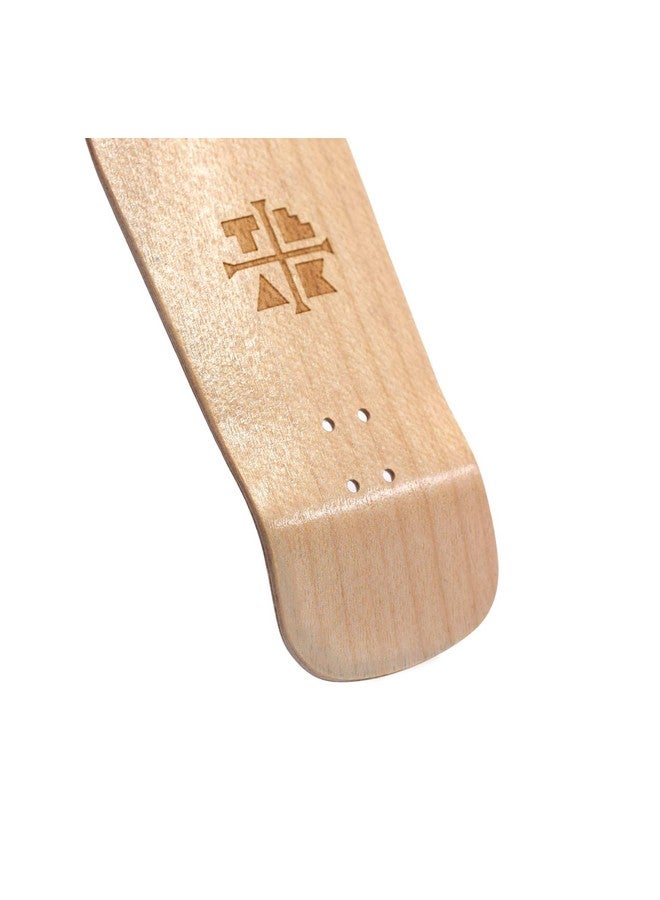 Teak Tuning Erboard Carlsbad Cruiser Deck, The Classic - 34Mm X 100Mm - Handmade, Pro Shape & Size - Five Plies Wood Veneer - Includes Prolific Foam Tape - Teak Tuning - Image 2