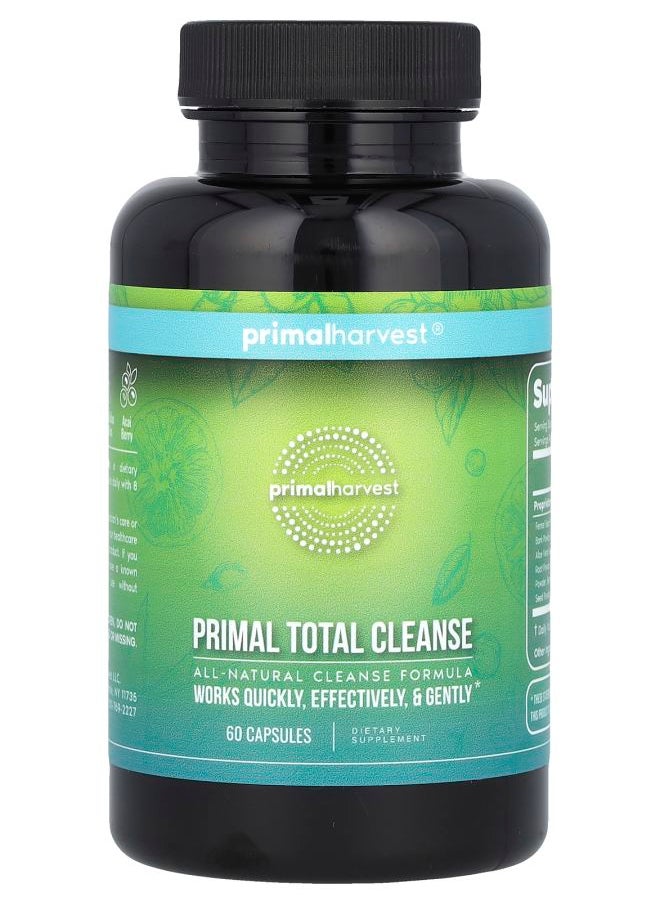 Primal Harvest Primal Total Cleanse 60 Capsules 