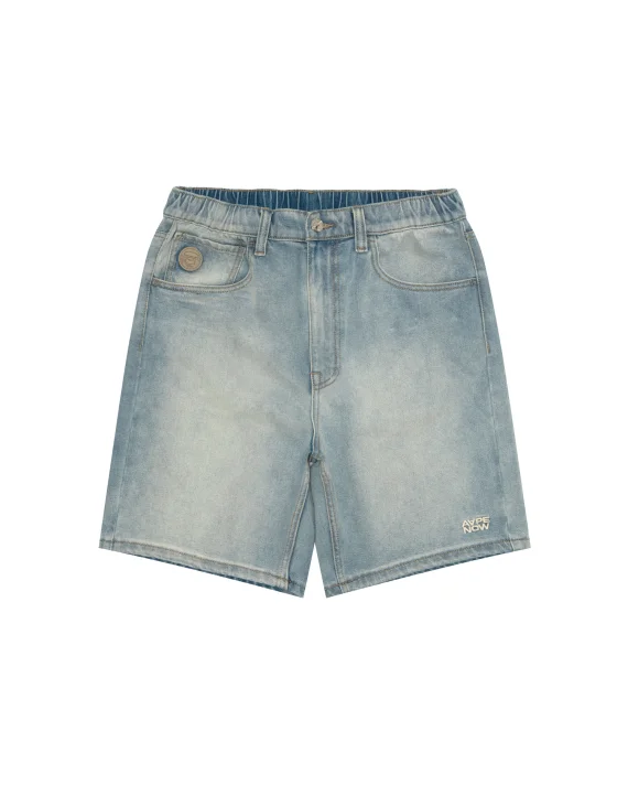 ايه ايه بي إي AAPENOW moonface denim shorts