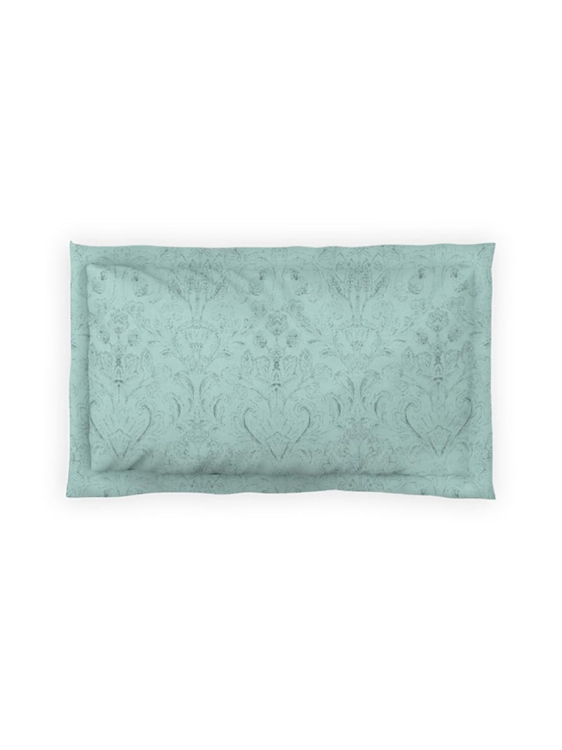 DDECOR Live beautiful DDECOR Live beautiful Cotton Single Bed Sheet Set with 1 Pillow Covers (152 CM X 224 CM, Turquoise) Rotary Print Ethnic 144TC GSM  - Image 4