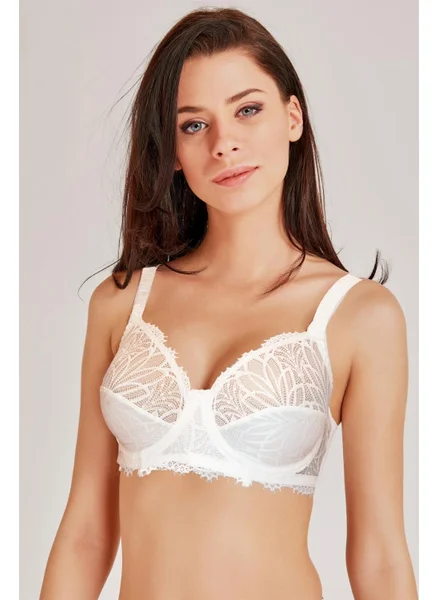Magic Form 4053 Women's Spongeless Underwire Bra-Ecru