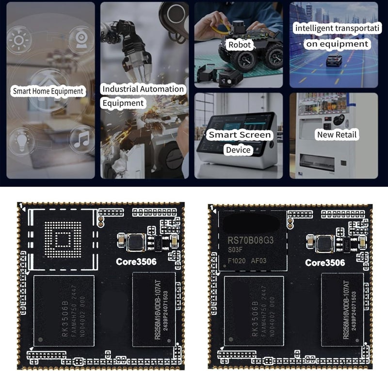 Main Board Base On Chip RK3506B Chip Onboard DDRL3 Integrate ARM ARM -M0 Processor 8GB eMMC - Image 2