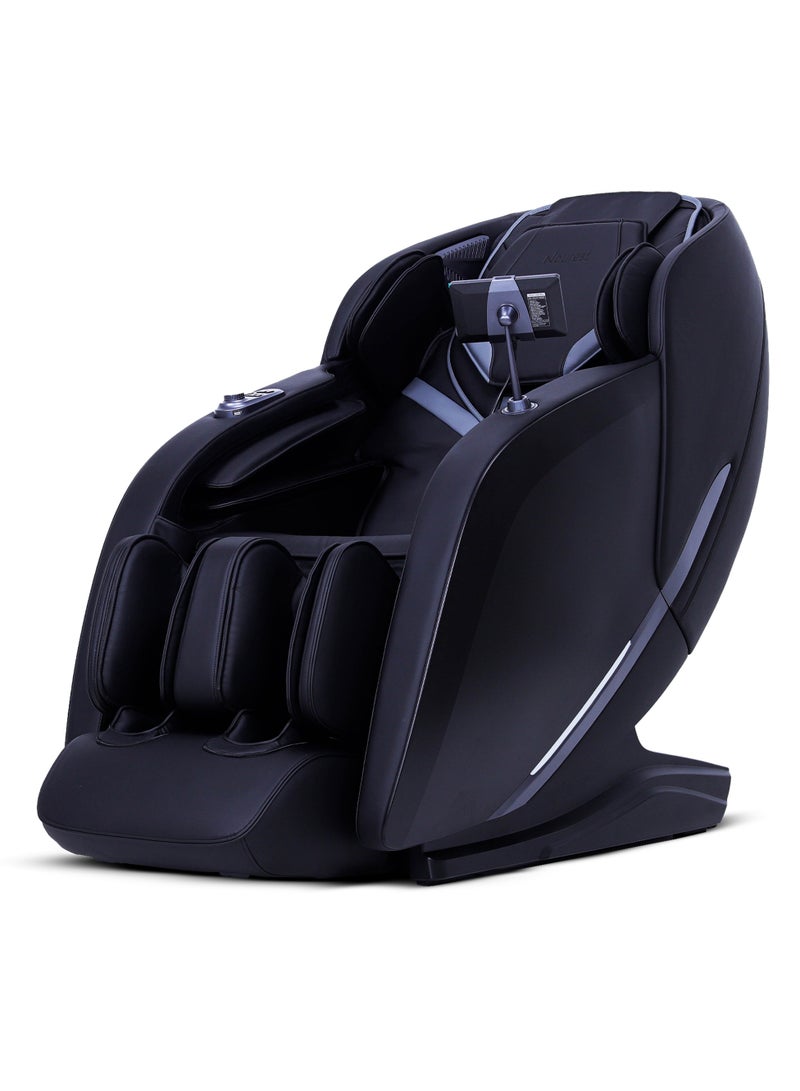 Nourest Nova 4D Massage Chair 3 Zero Gravity Position 15 Automatic Massage Programs Heating Therapy on waist & leg, Bluetooth Speakers, Voice Control- Black  - Image 1