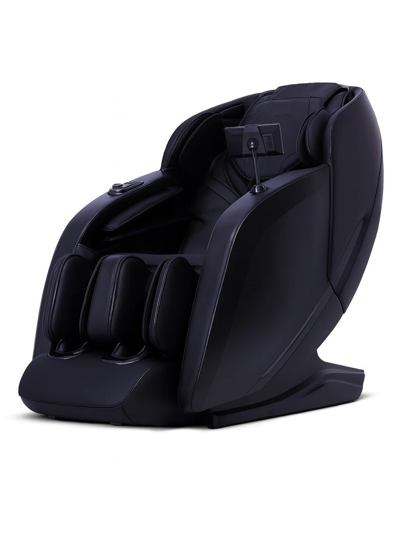 Nourest كرسي مساج نوفا 4D 3 أوضاع انعدام الجاذبية 15 برنامج مساج تلقائي علاج تسخين على الخصر والساق، مكبرات صوت بلوتوث، تحكم صوتي - أسود - Image 1