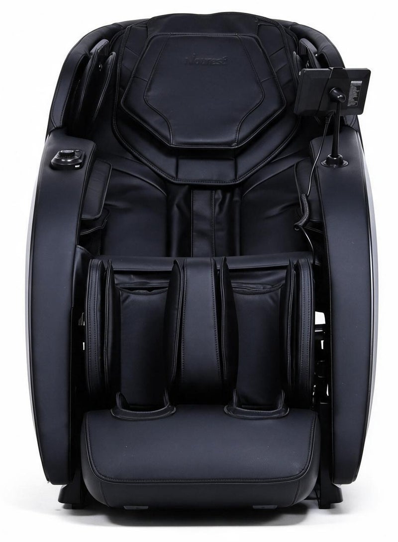 Nourest Nova 4D Massage Chair 3 Zero Gravity Position 15 Automatic Massage Programs Heating Therapy on waist & leg, Bluetooth Speakers, Voice Control- Black - Image 2