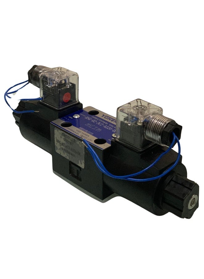 DSG-02-3C2-A220 DL  4/3 Double Solenoid CETOP 3 All Ports Closed Hydraulic Valve AC 220V  - Image 1