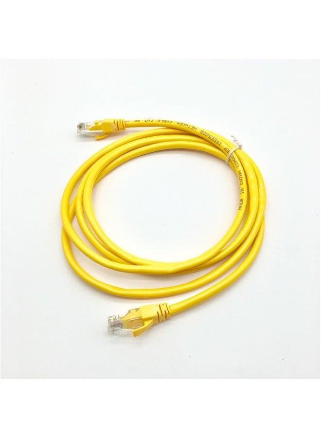 Direct Super Five Types Of Network Cable Jumper 0.5-30 Meters CAT5E Connection Line-Color:Yellow-Line Length:20  - Image 5