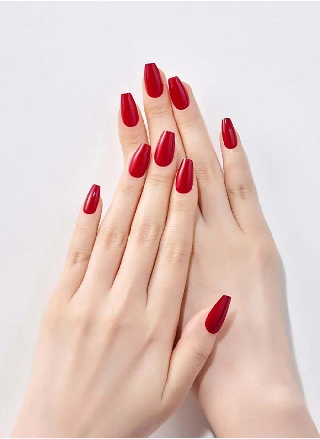 DASHING DIVA Magic Press Amaranth  Red