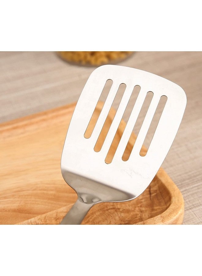 pepplo Slotted Spatula Turner, Best Turner Spatulas Wood Grip, Pancake Turner Egg Flipper - Image 3