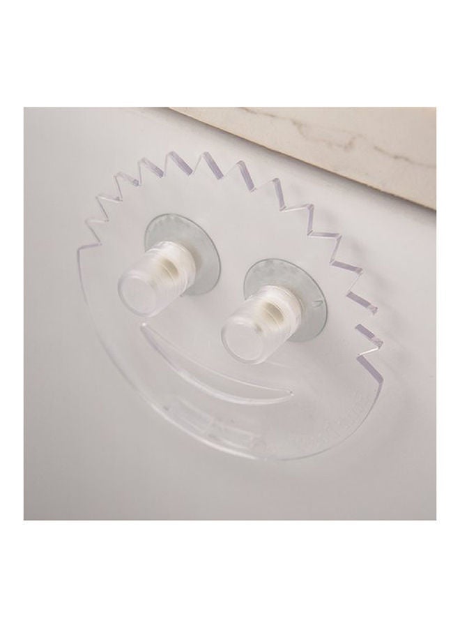 Scrub Daddy Sponge Holder with Suction Cups, Smart Storage Sponge Organizer for Kitchen Sink, Drainable Sponge Holder for Scrub Daddy and Most Dish Sponges, Clear Design - Image 2