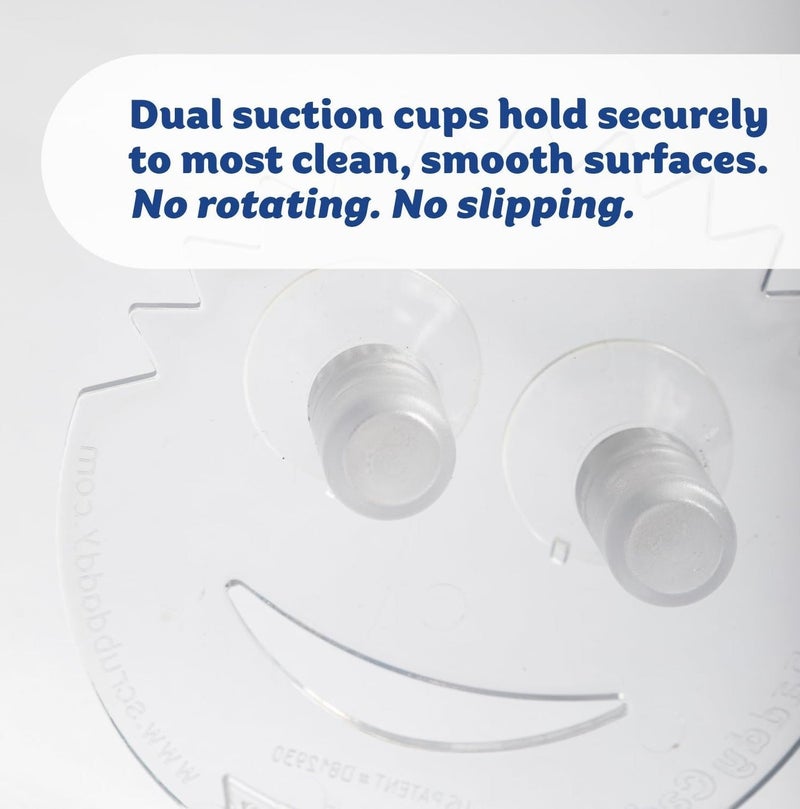 Scrub Daddy Sponge Holder with Suction Cups, Smart Storage Sponge Organizer for Kitchen Sink, Drainable Sponge Holder for Scrub Daddy and Most Dish Sponges, Clear Design - Image 5