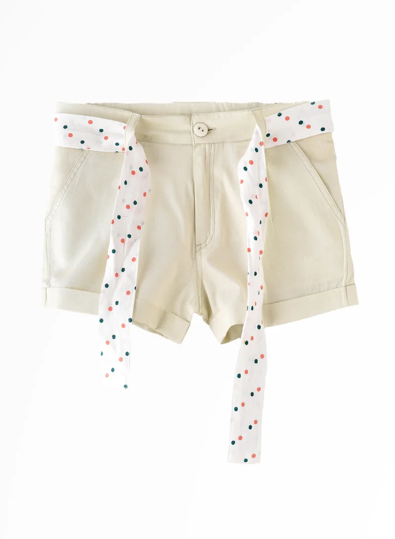 Jelliene Sunshine Sprints: Girls' Soft Cotton Shorts Playful Comfort & Summer Adventures