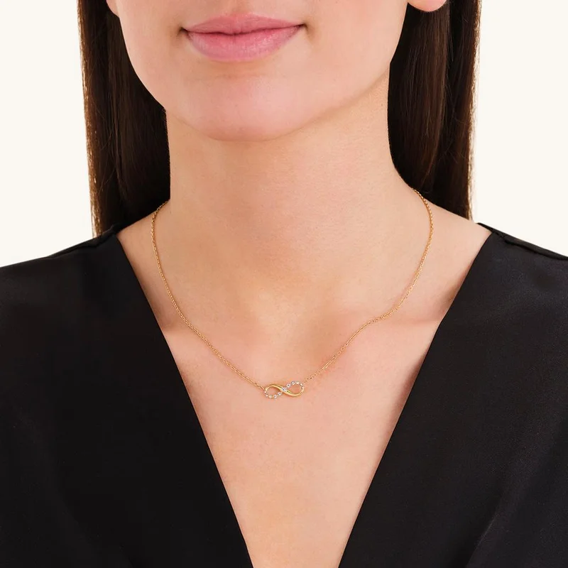 Rosefield  Rosefield Infinity Necklace Gold - JNING-J1311 for Women | Best Price UAE