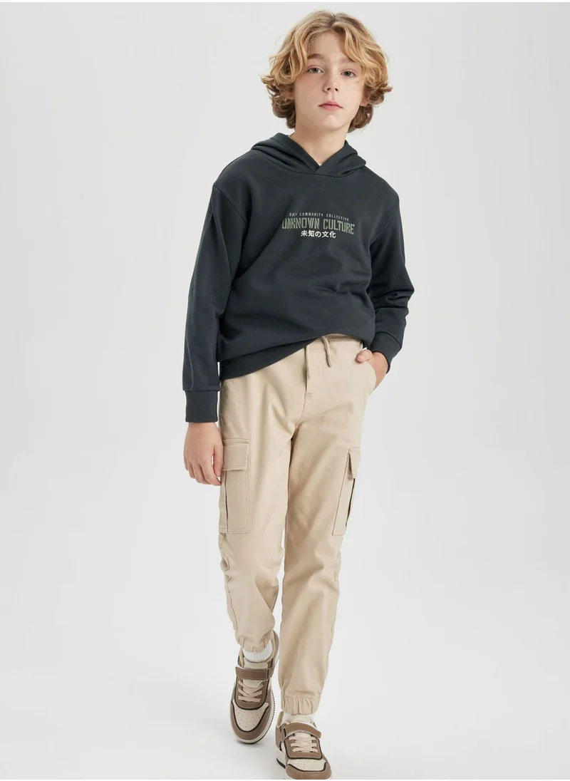 DeFacto Cargo Jogger Gabardine Trousers
