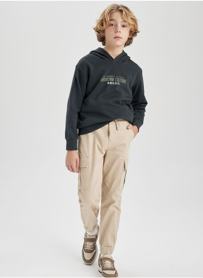 DeFacto - Cargo Jogger Gabardine Trousers - Image 1