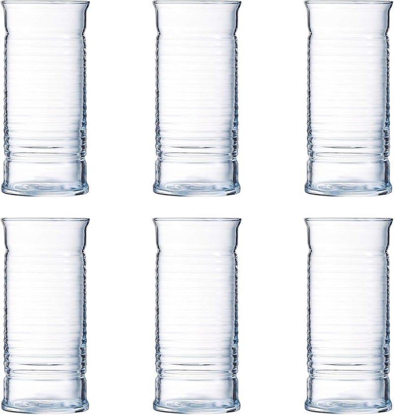 ARCOROC Be Bop Highball Glass – 470ml | Set of 6 | Fully Tempered | Durable & Stylish | Dishwasher Safe | France - Image 2