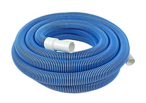 Poolmaster Manual Pool Vacuum Hose, 40 Ft x 1-1/2” for Inground & Above Ground Pools, Not for Automatic Cleaners, Kink-Free, Heavy Duty Pool Cleaner Hose with Swivel Cuff – Made in USA - Image 1