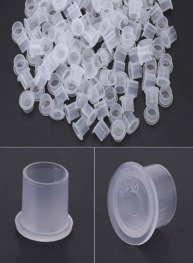 Filfeel Ink Cup, 1000pcs Pigment Ink Container Cup Ink Holder Eyebrow Nail Art Cosmetic Kit 11mm - Image 5