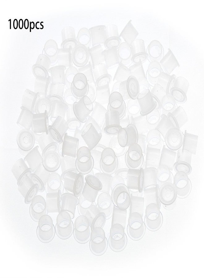 Filfeel Ink Cup, 1000pcs Pigment Ink Container Cup Ink Holder Eyebrow Nail Art Cosmetic Kit 11mm - Image 4