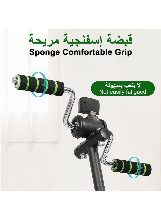 RION Pedal Exerciser Bike for Seniors Portable Cycle Machine for Arms and Legs Knee with LCD Monitor Counter Physical Peddler Exercise Equipment Upper and Lower Limb Trainer for Great Gift Elderly Home Gym - Image 5