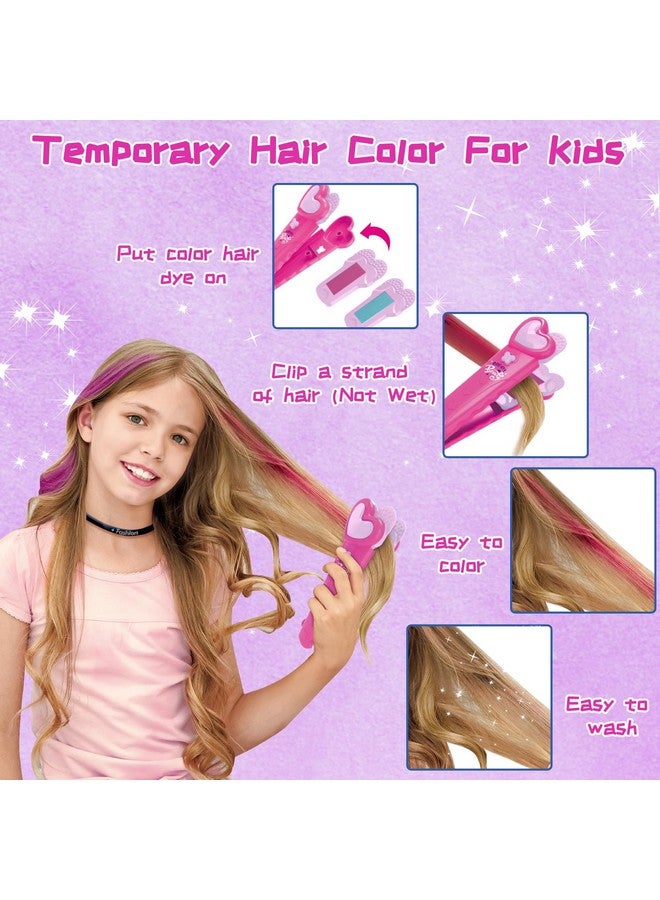 Gifts2U Gifts2U Hair Salon Toys for Girls, 26 Pcs Realistic Girl Beauty Salon Playset Hair Styling Set with Blow Dryer, Barber Costume Apron, Scissors and Stylist Accessories. - Image 3