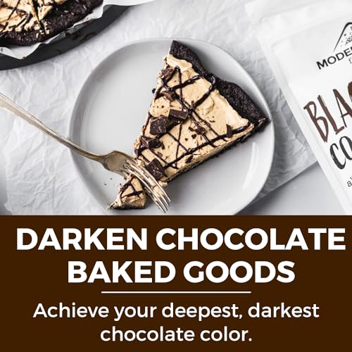 MODERN MOUNTAIN Black Cocoa Powder (1 lb) Bake the Darkest Chocolate Baked Goods, Achieve Rich Chocolate Flavor, All-Natural Substitute for Black Food Coloring, Dutch-Processed Cocoa Powder, Unsweetened, Extra Dark, Fair Trade Certified - Image 5
