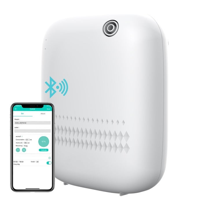 UPGRADED SCENT AIR MACHINE FOR HOME COVER UP TO 2000 SQFT HOTEL AND COMMERCIAL USE ESSENTIAL OIL DIFFUSER 400ML WATERLESS COLD AIR DIFFUSER FOR HOME OFFICE