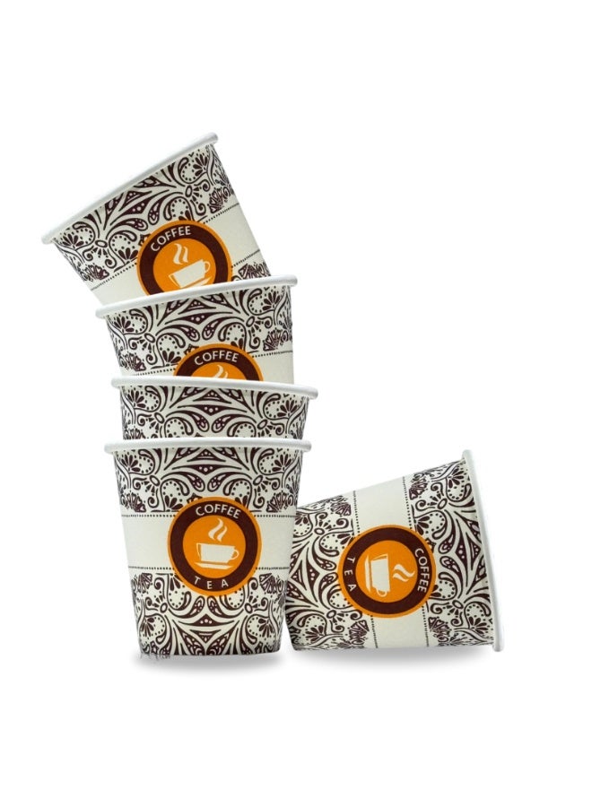 Paper Cups 7oz - Disposable Eco-Friendly Hot & Cold Drink Cups | 1000pcs | Ideal for Coffee, Tea, Parties, Offices & Catering Use - Image 4