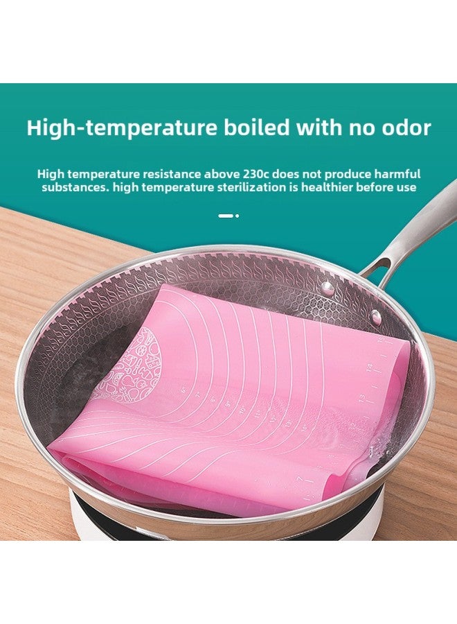 Sale In Stock Recommend Large 50*40 Scale Silicone Dough Pad Baking Tools Kitchen Supplies-Size:30*40 Hand Pillow Mat - Image 4