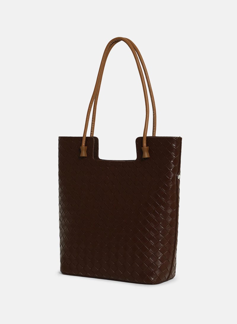 Haute Sauce Solid Zip Lock Regular Vegan Leather Hand Bag For Women  - Image 5