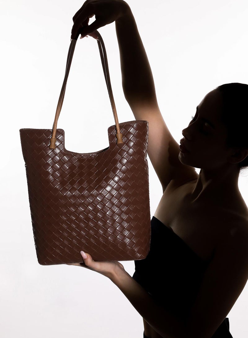 Haute Sauce Solid Zip Lock Regular Vegan Leather Hand Bag For Women  - Image 2