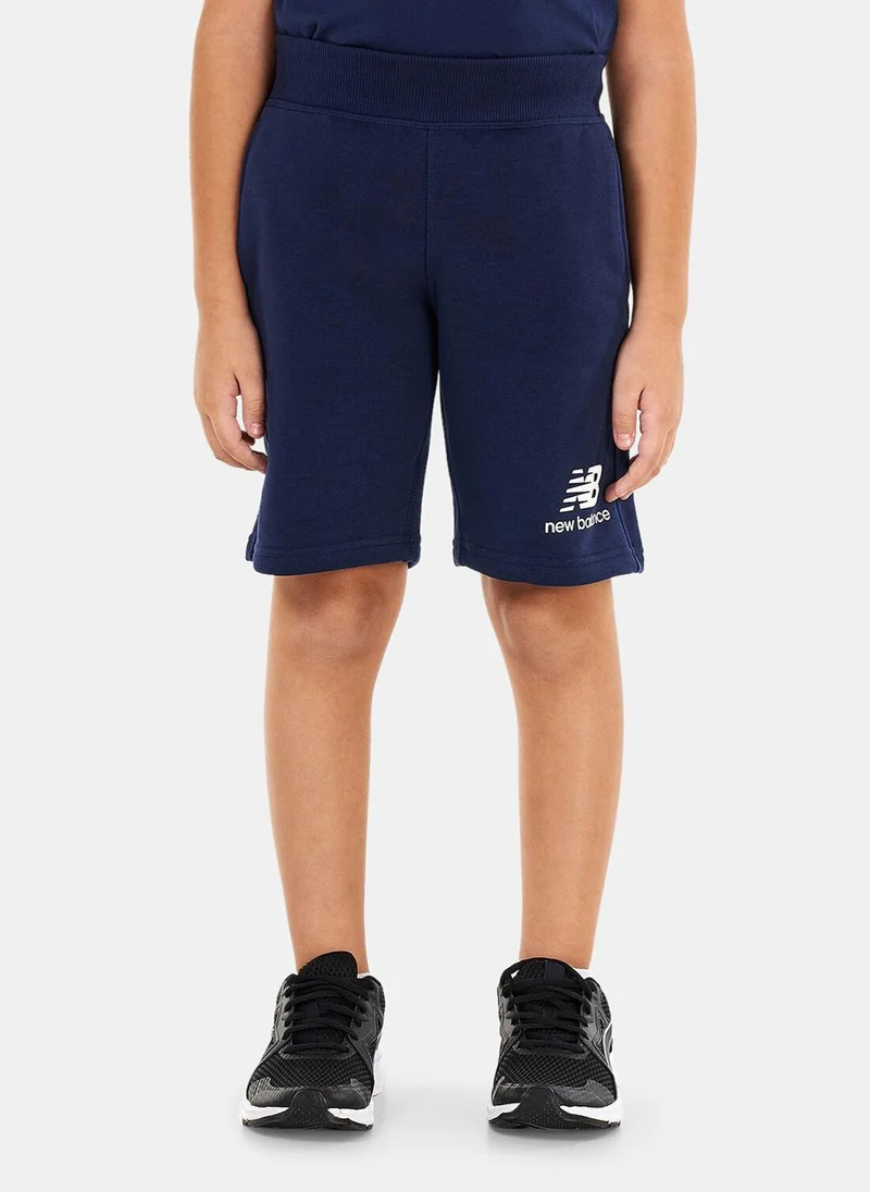 New Balance Kids' Essentials Stacked Fleece Shorts