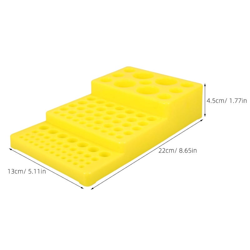 Reusable Test Tube Rack Holder for Laboratory Sampling Tubes Sturdy Plastic Organizer - Image 2