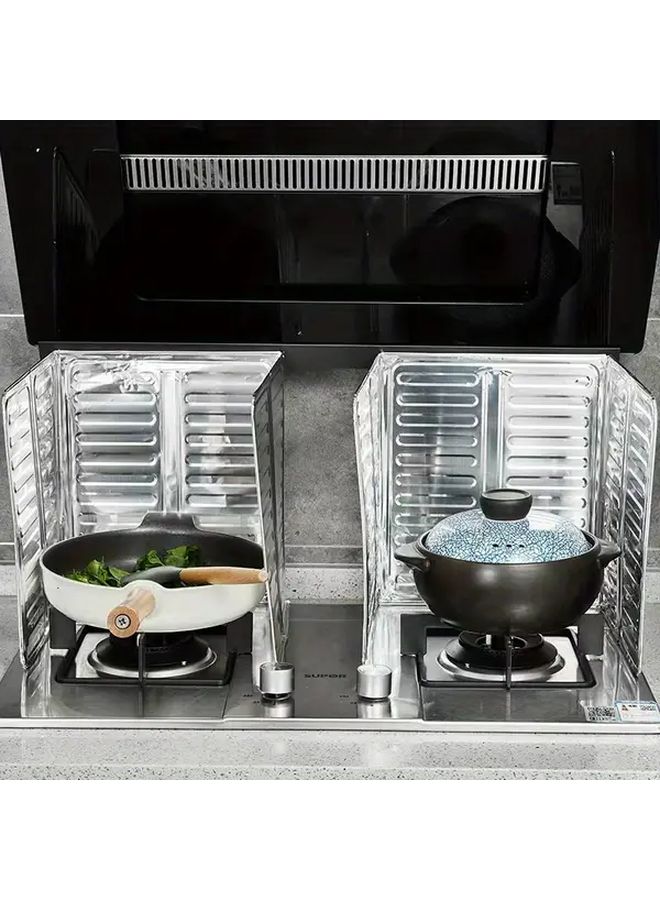 Aluminum Foil Insulation Board Silvery Stove Top Splash Guard High Temperature Resistant - Image 5