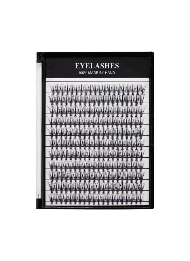Vayator Large Tray 220 Cluster;Box Eyelashes 0.07 Thickness Eyelashes Individual Eyelash False Eyelashes Extension Eyelash 20D Eyelash (14Mm)  - Image 1