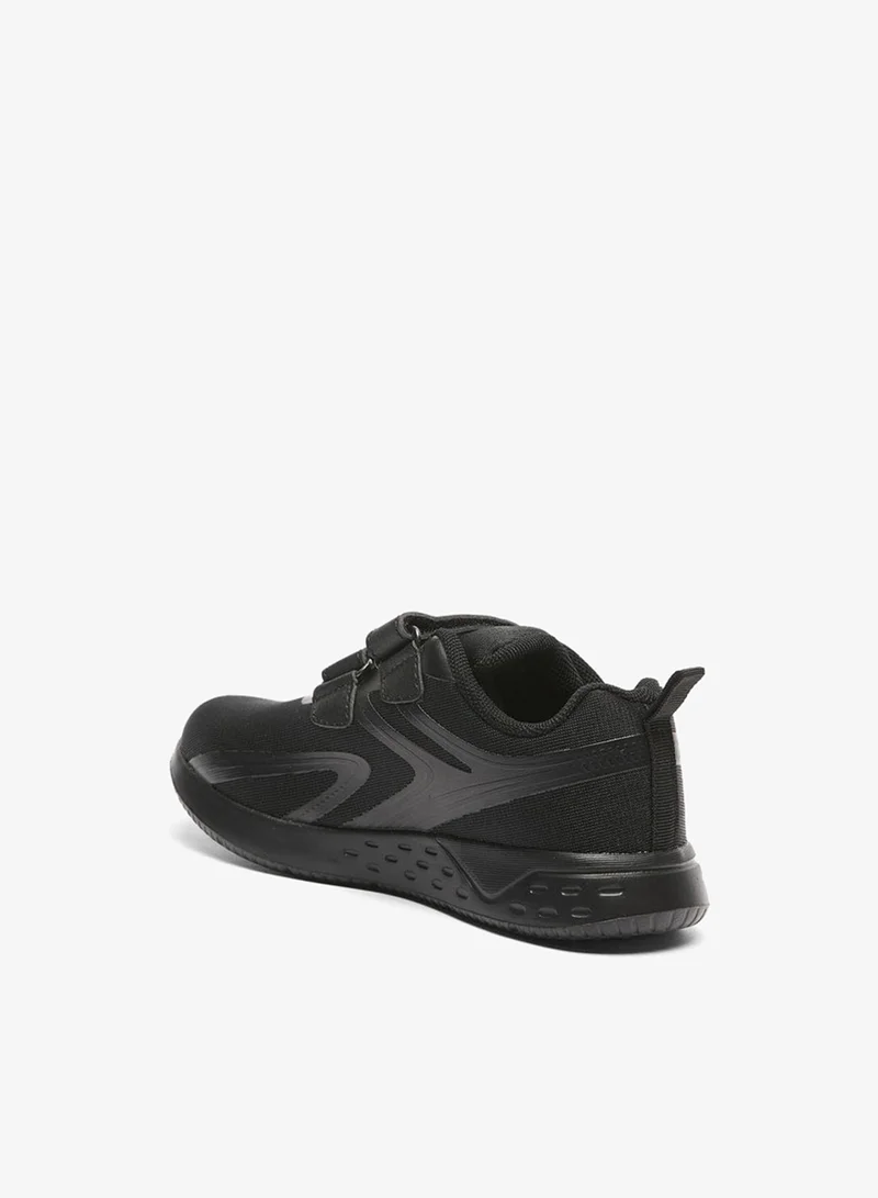 Dash Kids' Textured Hook and Loop Closure Sports Shoes