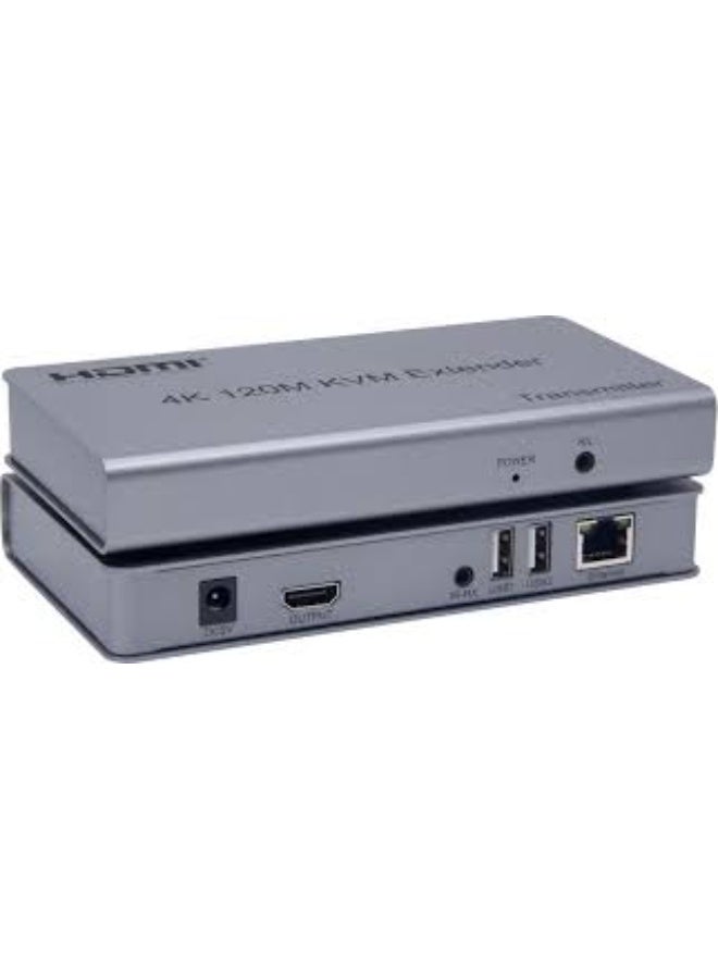 Sturnus 120M HDMI KVM Extender – 4K Video over Ethernet with USB Keyboard, Mouse & Touch Screen Support for Office, Home & Gaming - Image 1