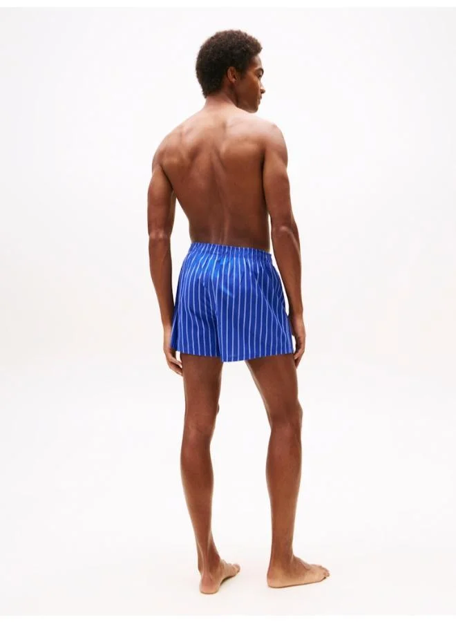 تومي هيلفيغر 3-Pack Heritage Print Woven Boxer Shorts