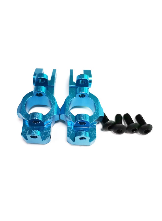 Red Cat 1/10 XTE Big Foot XBE Car Upgrade Parts Steering Assembly Front And Rear Swing Arm Steering Cup Pressure Plate-Color:Front Upper Swing Arm [dark Blue]]