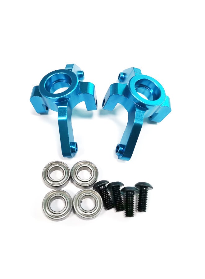 Red Cat 1/10 XTE Big Foot XBE Car Upgrade Parts Steering Assembly Front And Rear Swing Arm Steering Cup Pressure Plate-Color:Front Upper Swing Arm [dark Blue]]