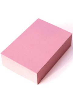 A6 Pink Color Paper | Cardstock (10x15 cm) 250 GSM Thickness 50 Pcs | Premium Quality Paper for Crafts, Invitations, and DIY Projects