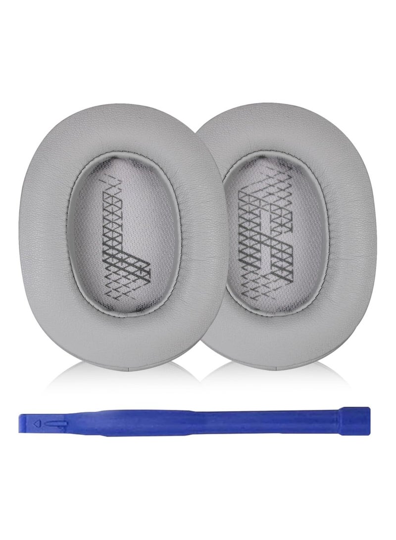 Replacement Ear Cushions Compatible with JBL Live 500BT/Live 500 BT Over-Ear Wireless Headphones, Soft Protein Leather Ear Pads, Noise-Isolating Foam - Image 1
